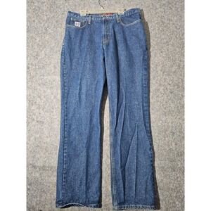 Cinch WRX FR Flame Resistant Work Jeans Men's 38x36 Blue Denim Straight Leg